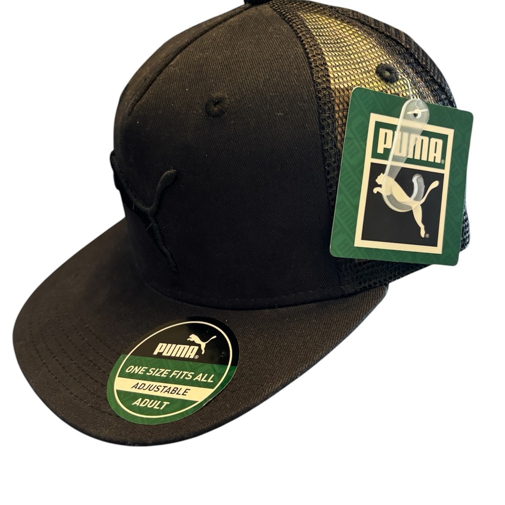 NWT Puma black adjustable cap